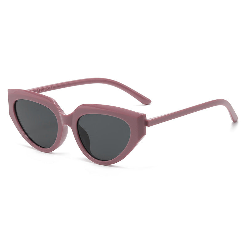 Damen stylische Cat-Eye Sunglasses mit strapazierfähigem Kunststoffrahmen Brehn