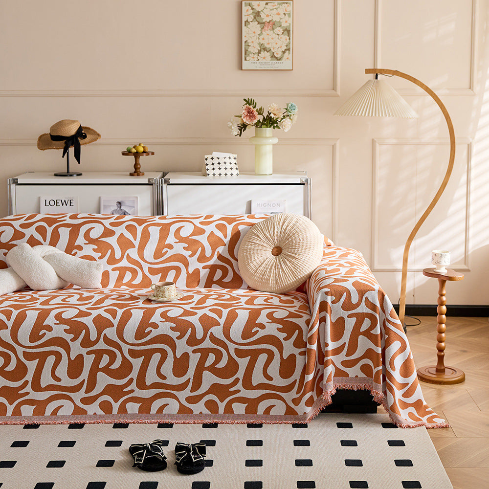 Künstlerische Woven Sofa Wurfdecke