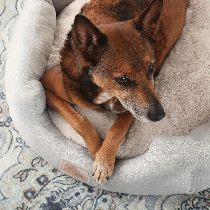 Luxuriöser Kunstfell Hundebett