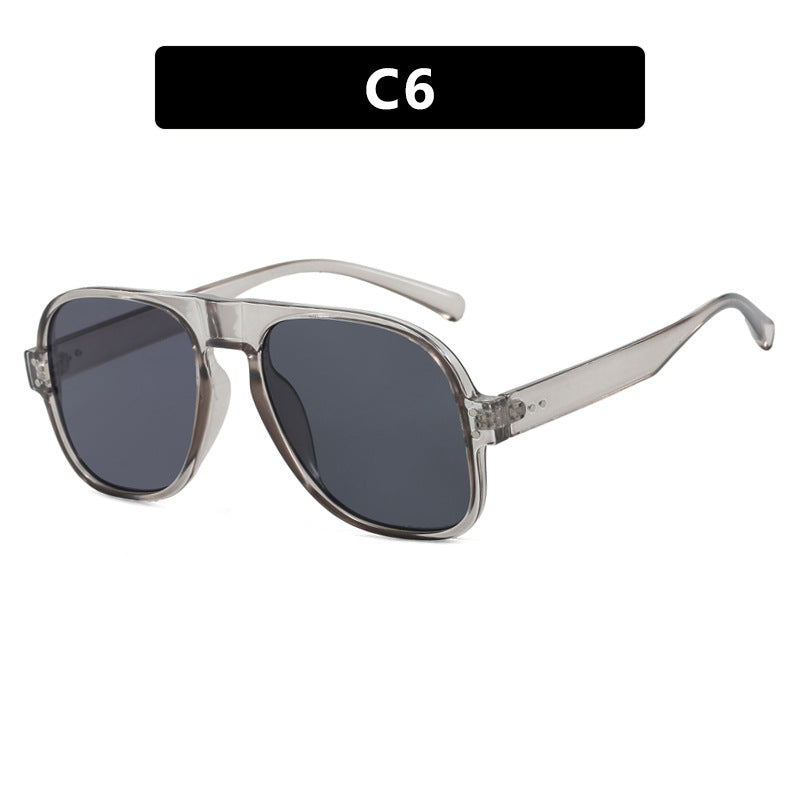 Damen modische quadratische Sonnenbrille mit robustem, UV-Schutz Brehn