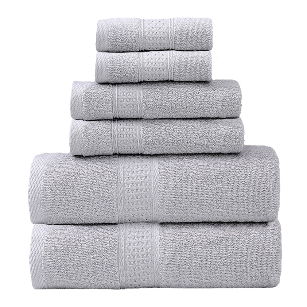 Frottee Handtuch-Set Mit Eleganter Bordüre Brehn