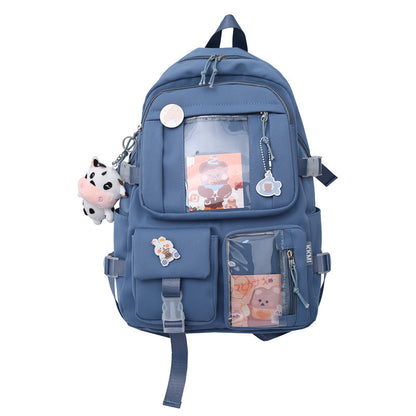 Niedlicher Cartoon-Motiv Rucksack Brehn