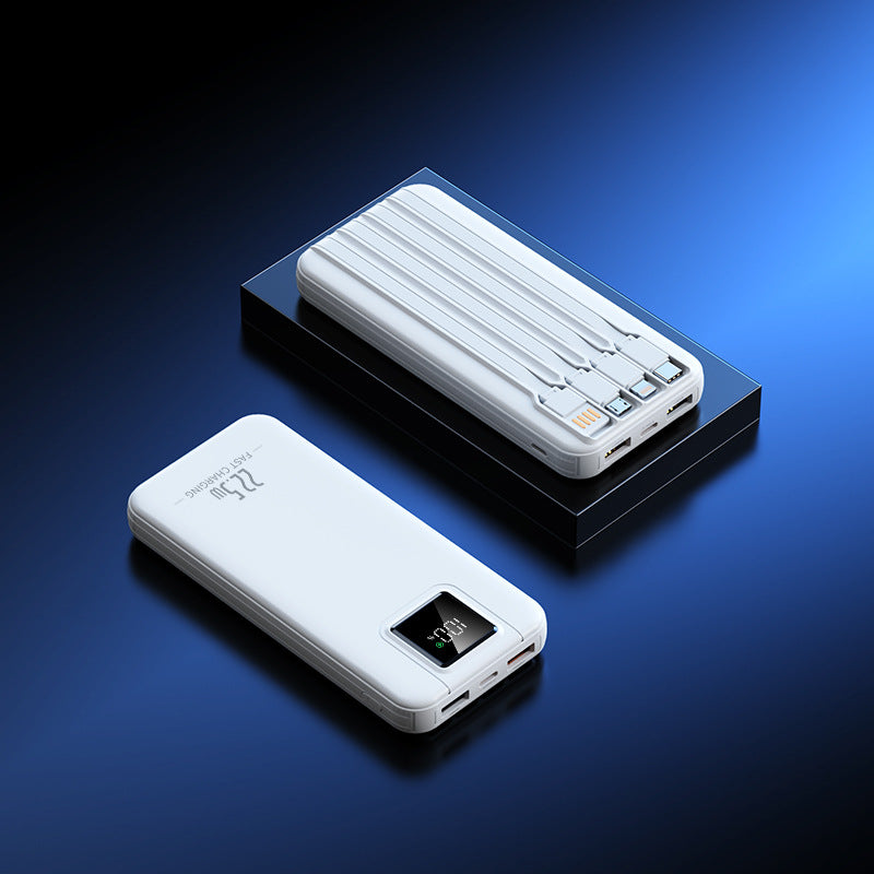 Tragbare Powerbank mit Intelligenter Schnellladefunktion und Digitaler Ladestandsanzeige Brehn