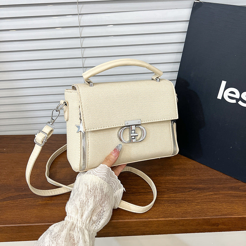 Elegante strukturierte Handtasche