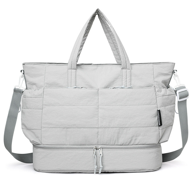 Multi-Taschen gesteppte Laptop-Tasche