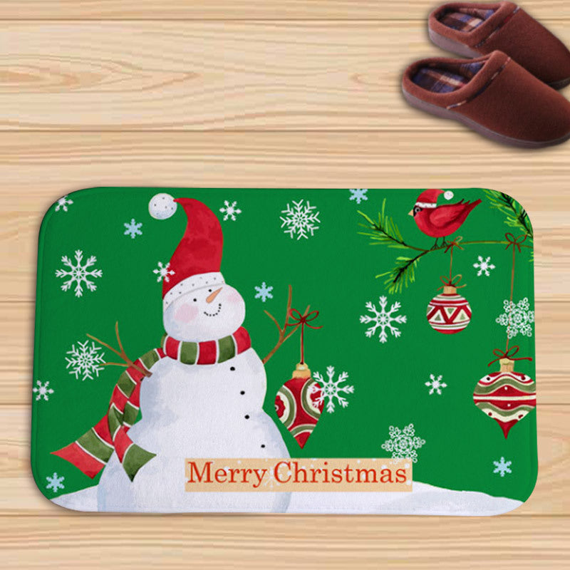 Weihnachtliche dekorative Badmatte Brehn