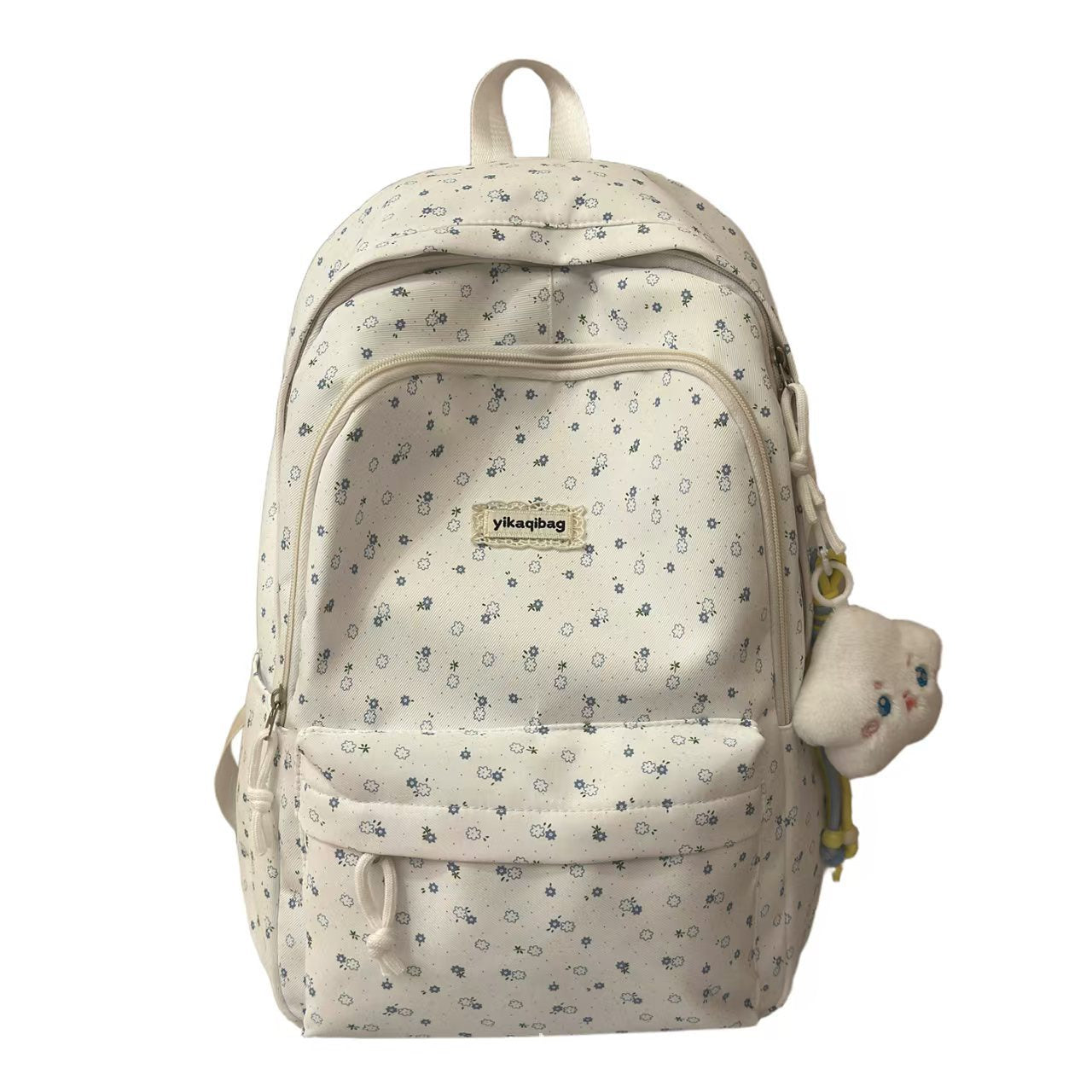 Blumenmuster Multi-Compartt Rucksack Brehn