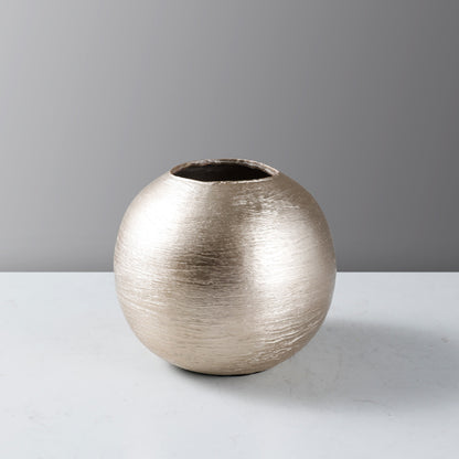 Zeitgenössische dekorative runde Vase