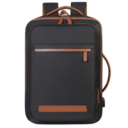 Eleganter Strukturierter Laptop-Rucksack Brehn