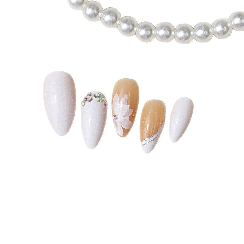 Elegantes botanisches Themen-Presse-Nagelset Brehn