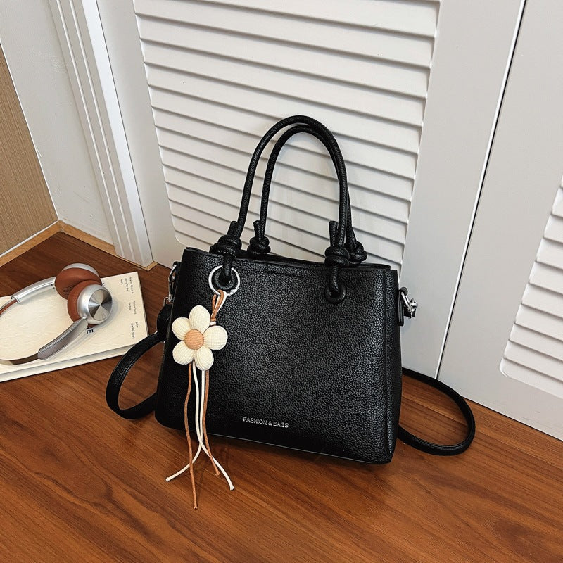 Texturiertes Mini-Handtasche