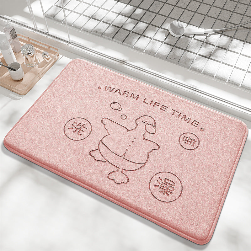 Verspieltes Bunny Design Badematte Brehn