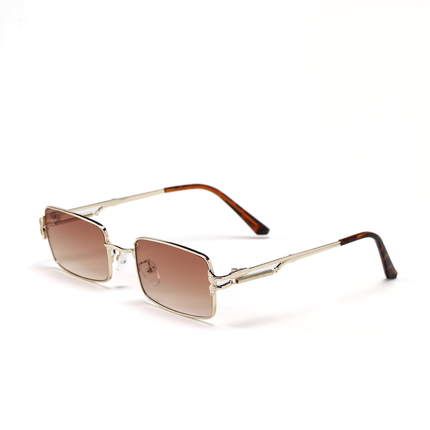 Damen stilvolle Sonnenbrille mit angesagtem rechteckigen Rahmen Brehn