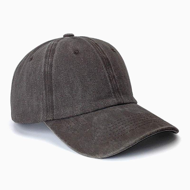 Damen Vintage Baumwollkappe mit weichem Veloursstoff Brehn
