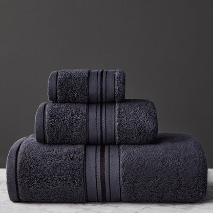 Premium ägyptisches Baumwoll-Bade- und Handtuchset Dick Ultra-absorbierend Plüsch