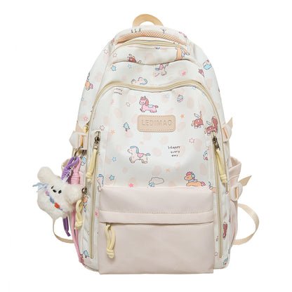 Verspielter Cartoon-Charakter-Rucksack Brehn