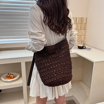 Gewebte Bucket Bag