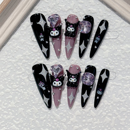 Themenbezogenes Dekoratives 3D Nagelkunst Set