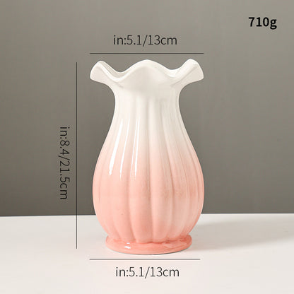 Dekorative Keramikvase
