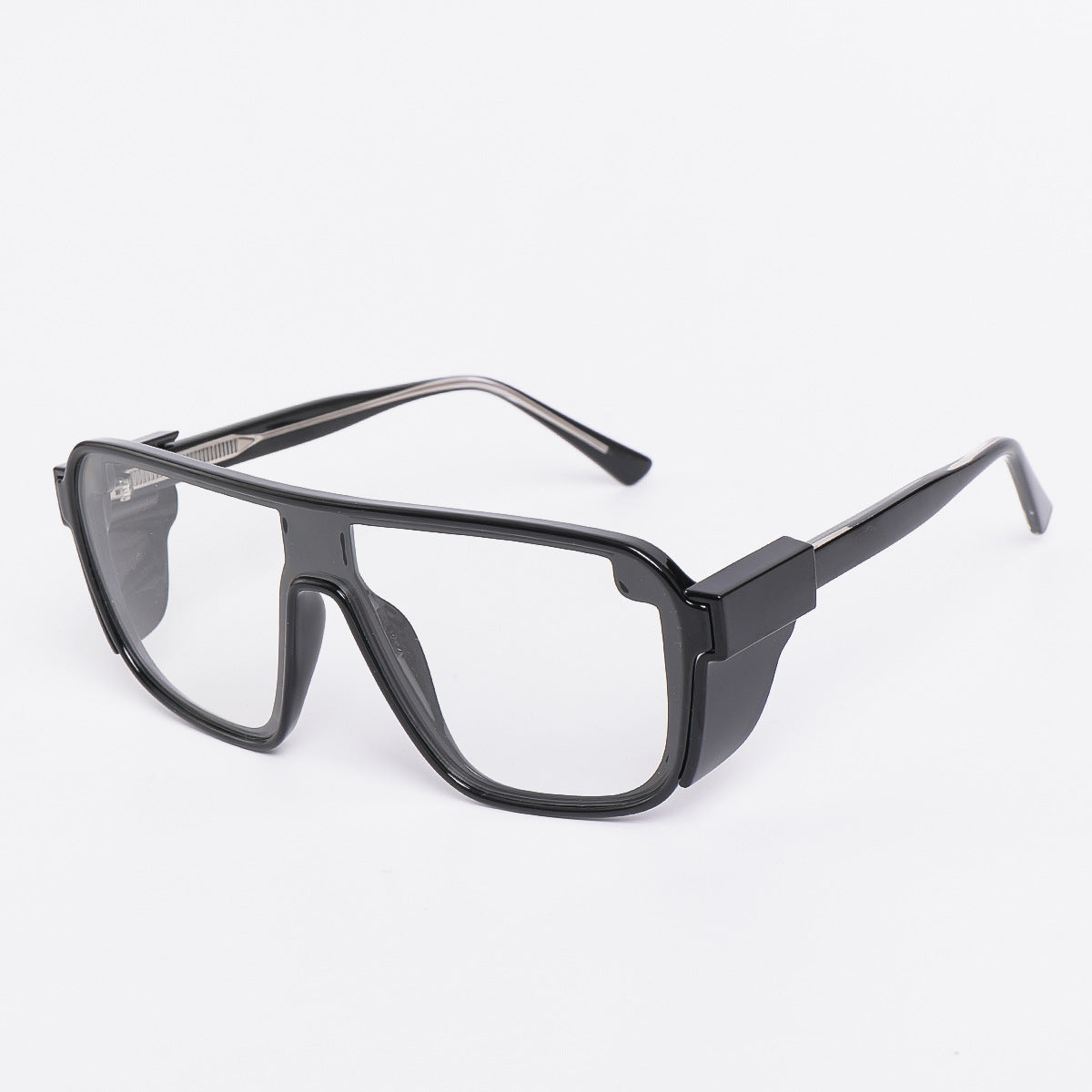 Damen sportliche Sonnenbrille im futuristischen Design mit farbigen Gläsern Brehn