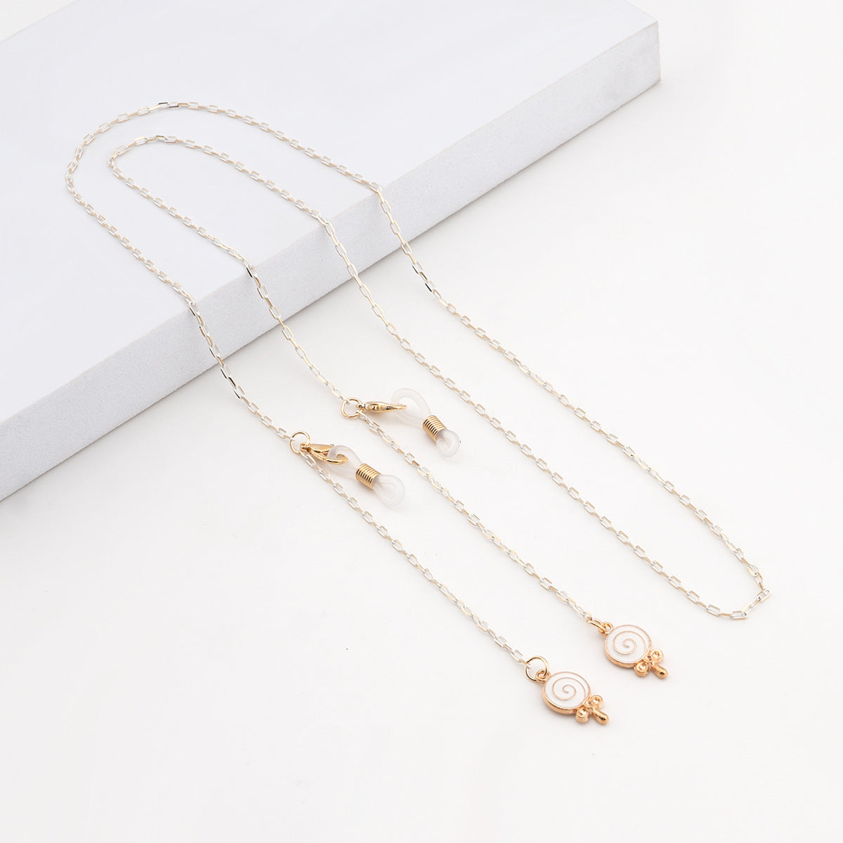 Elegante geometrische Brillenchnur Brehn