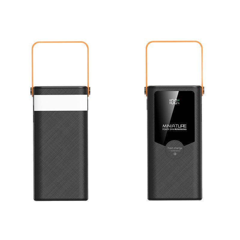 Tragbare Mini Powerbank mit Schneller Ladefunktion und Integriertem Tragegriff Brehn