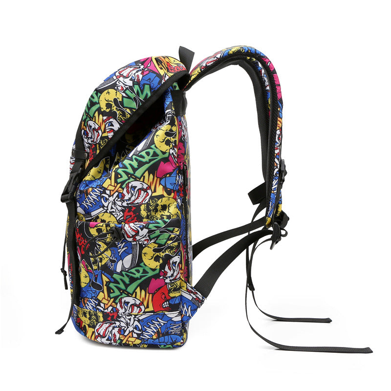 Blumenmuster Abenteuer Rucksack Brehn