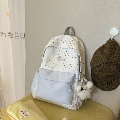 Stylischer gepunkteter Rucksack Brehn