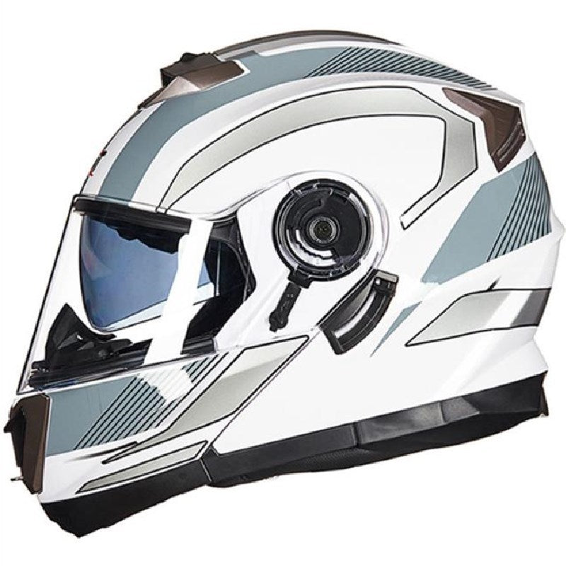Vollgesichts-Motorradhelm mit fortschrittlicher Belüftung Brehn