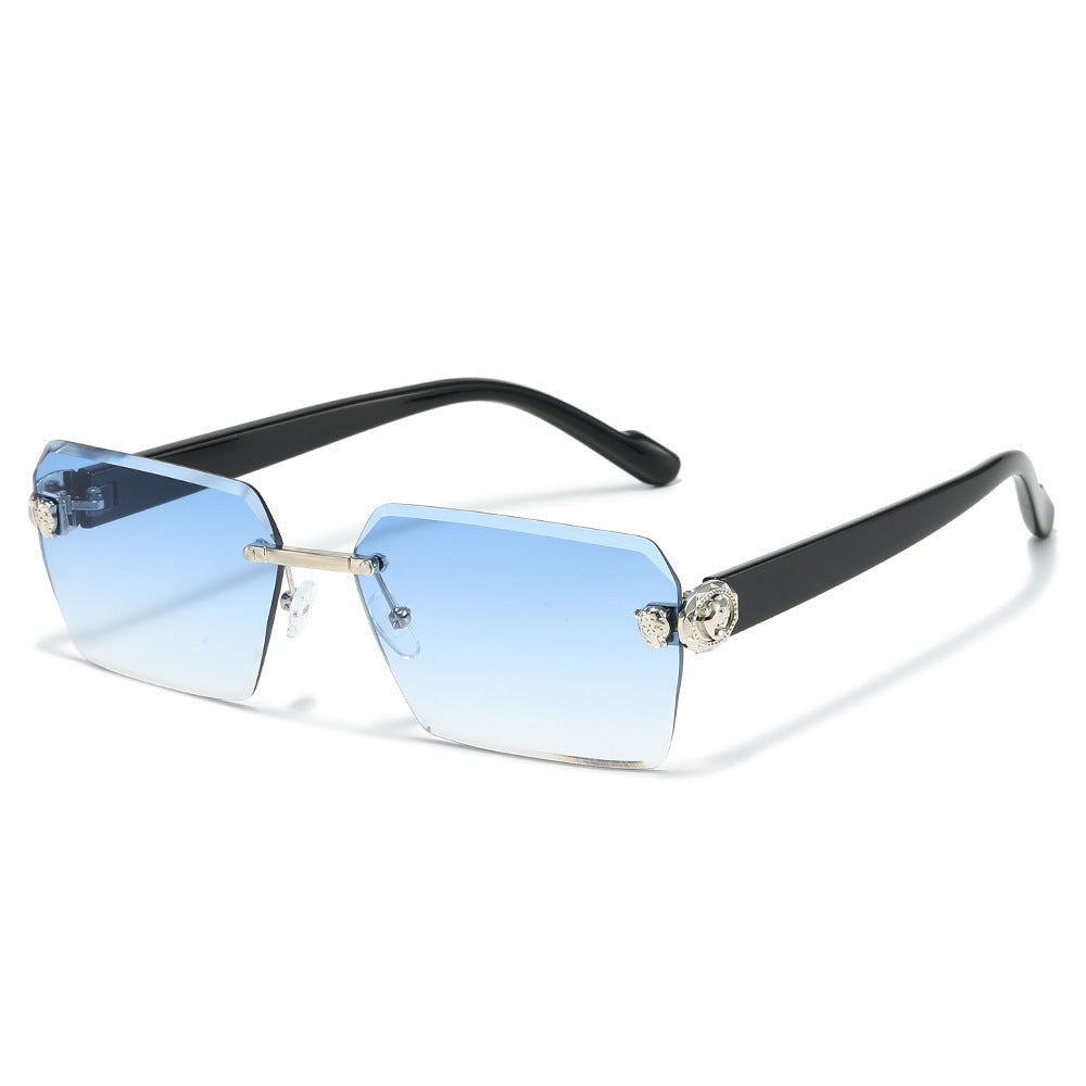 Stylische moderne rechteckige Sonnenbrille Brehn