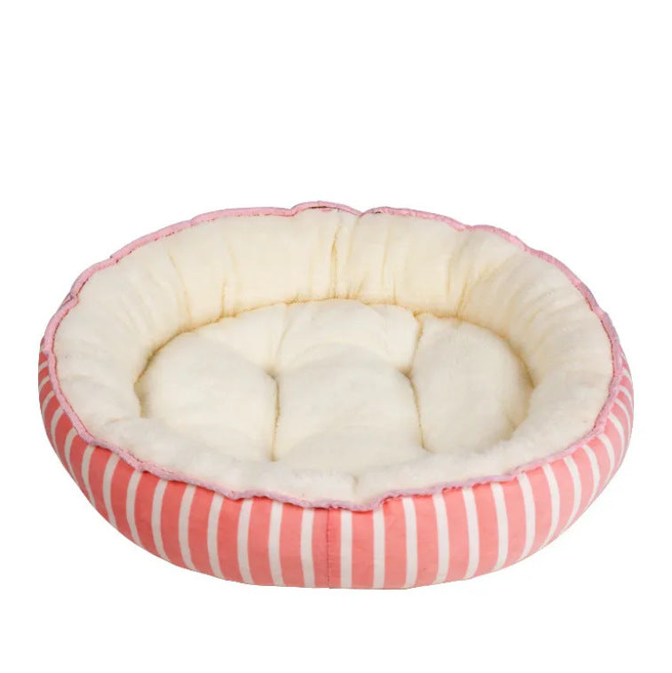 Bequemer runder Hundebett