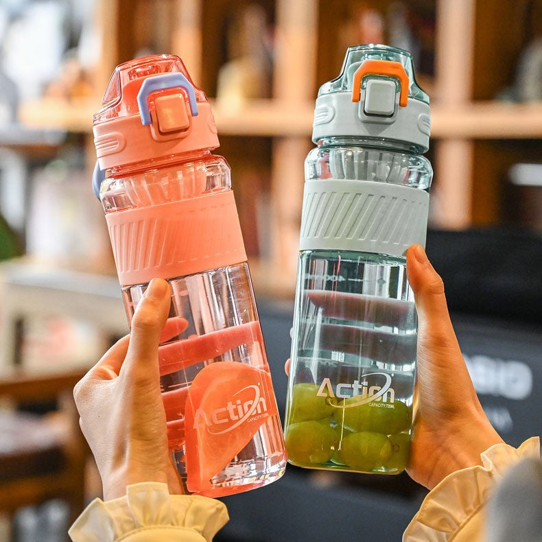 Damen Sportliche Wasserflasche Brehn