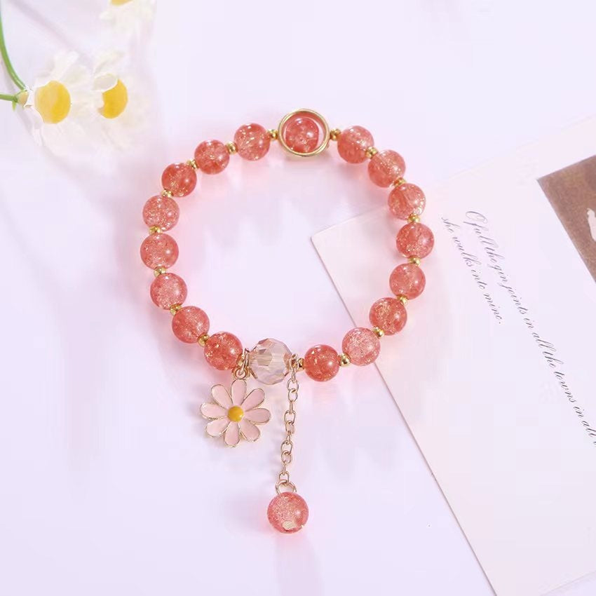Elegantes Armband mit Blumenanhänger Brehn