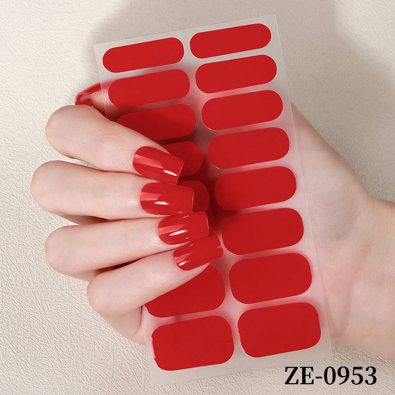 Matte Gel Nagelstreifen