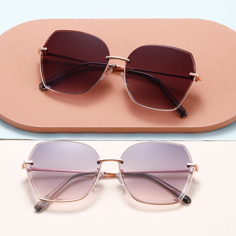 Damen Geometrische Designer Sonnenbrille Brehn