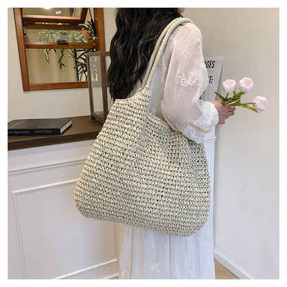 Handtasche Aus Natürlichem Geflecht Brehn