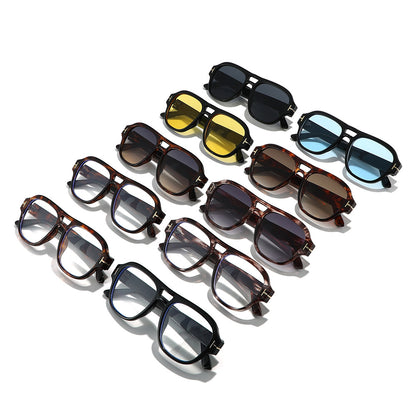 Modebewusste quadratische Sonnenbrille Brehn