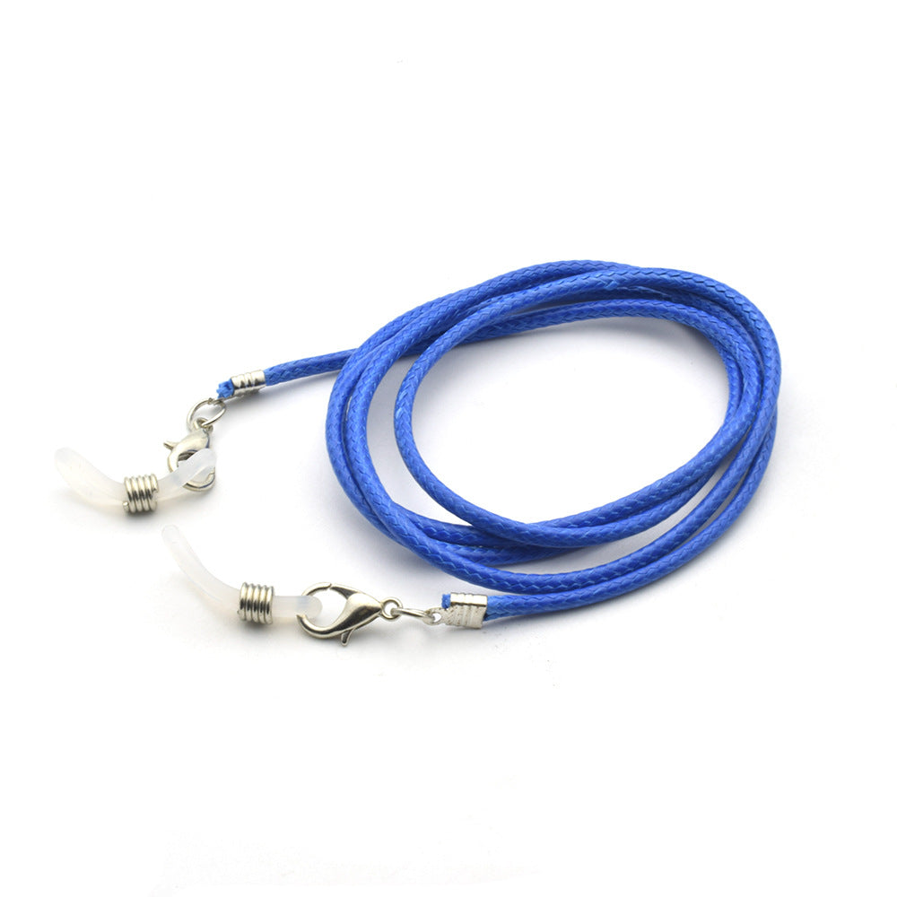 Geflochtener Leder-Brillenhalter Brehn