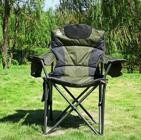 Damen Campingstuhl mit ergonomischer Rückenlehne Brehn