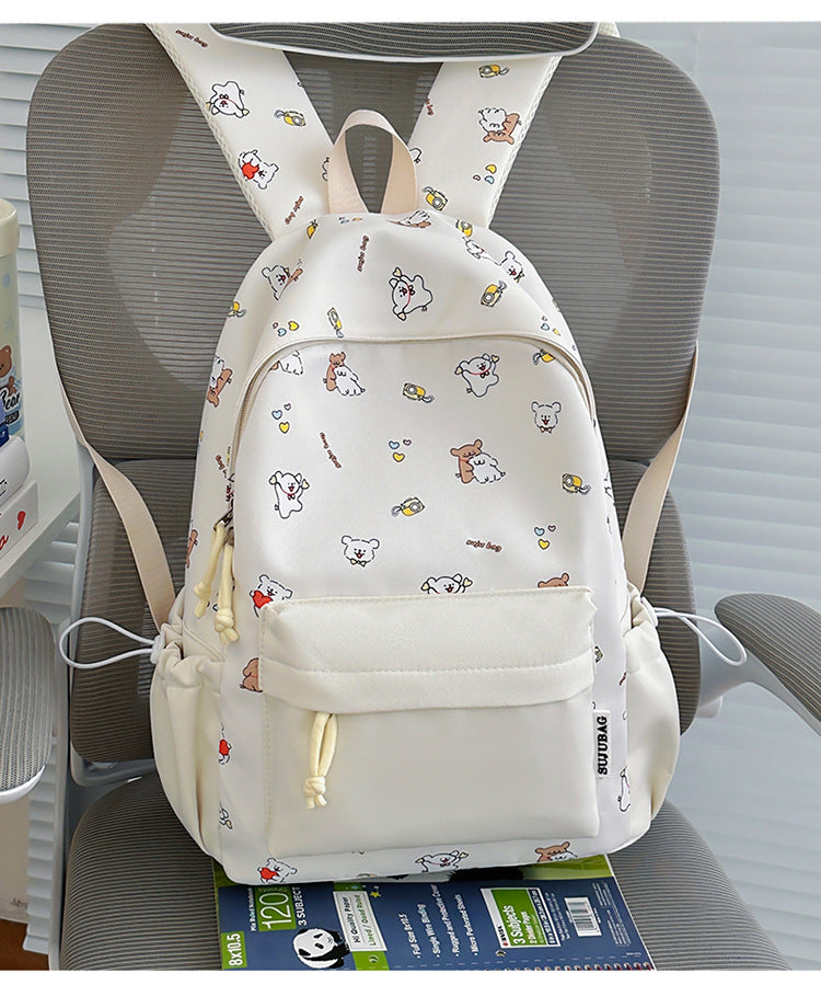 Niedlicher cartoon-themed Schulrucksack