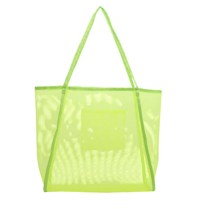 Geräumige Mesh Strandtasche