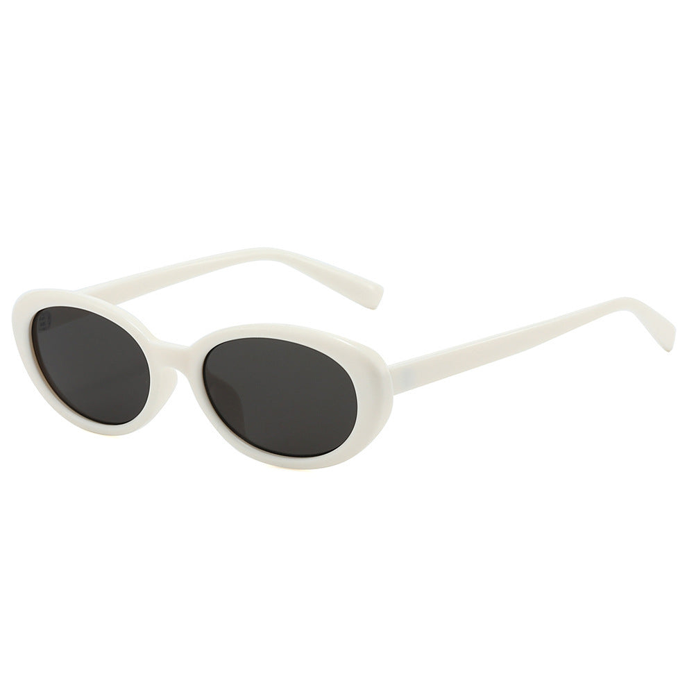 Elegante Vintage Oval Sonnenbrille Brehn