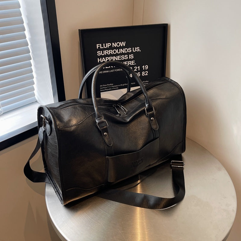 Hochwertige Leder-Reisetasche Brehn