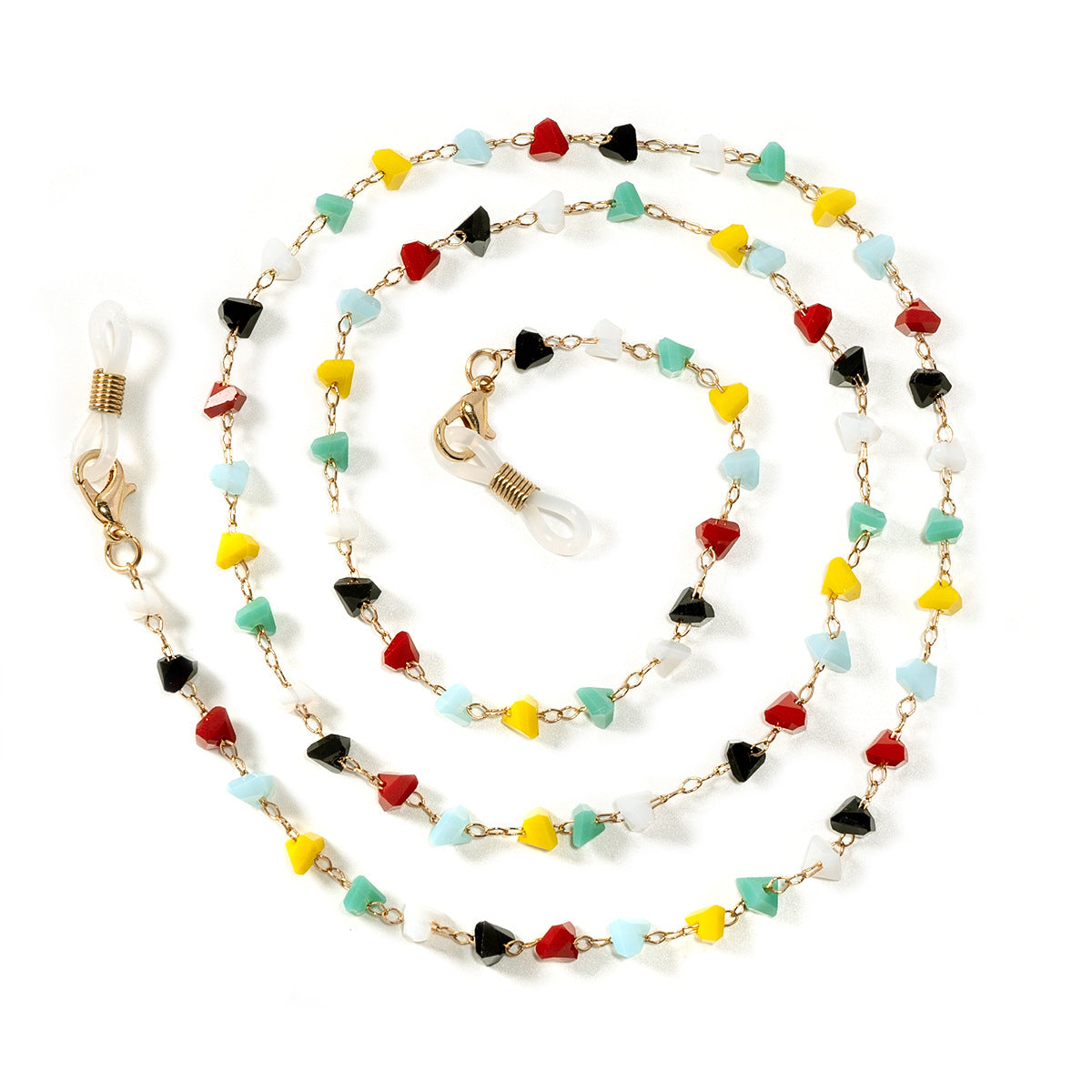 Chic Schmuckstein-Stil Brillen Kette Brehn