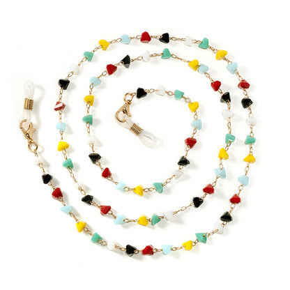 Chic Schmuckstein-Stil Brillen Kette Brehn