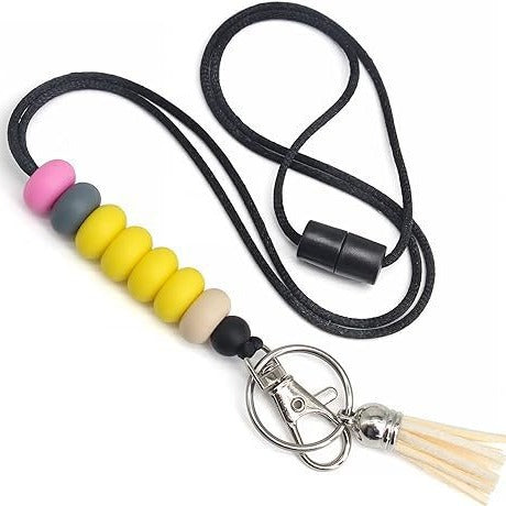 Bunte Silikon Schlüsselanhänger Lanyard Brehn