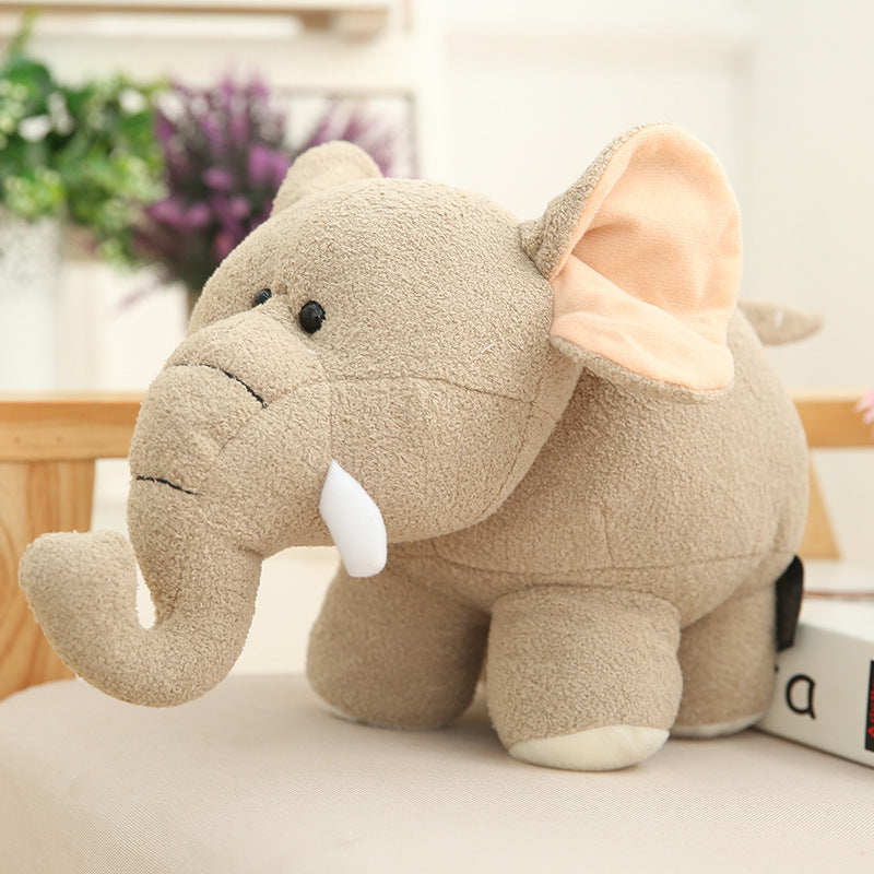 Plüsch-Hippo-Kuschel-Kissen mit gewichtetem Kern und ultra-weichem Mikrofleece-Bezug Brehn