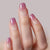 Glänzende Nagelverlängerungen mit Ombre-Effekt Brehn