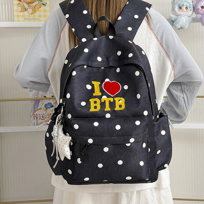 Stylischer gepunkteter Grafik-Rucksack Brehn