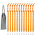 Unisex Aluminium Zeltspitzen Set Brehn